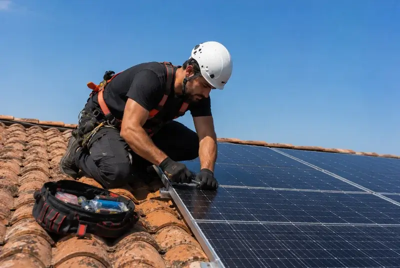 Maintenance et monitoring de panneaux solaires à Molsheim
